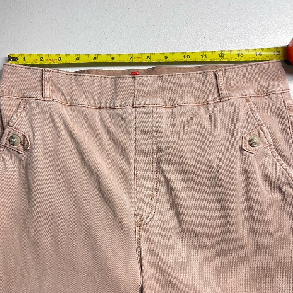 SPANX Stretch Twill Wide Leg Crop Pant Size XL - Picture 9 of 16